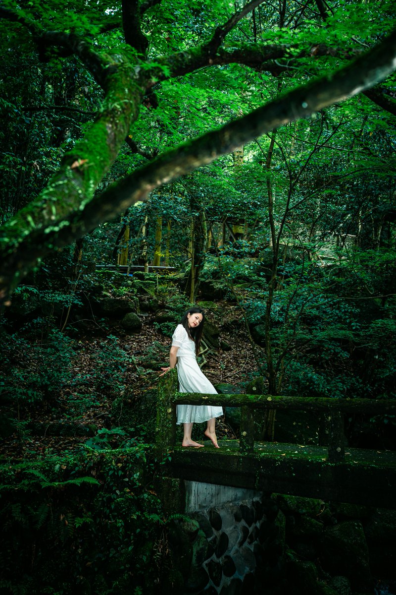 緑滴る . . photo by @Keroro_Syogun 様 #福岡撮影会 #福岡被写体 #被写体モデル #ポートレート