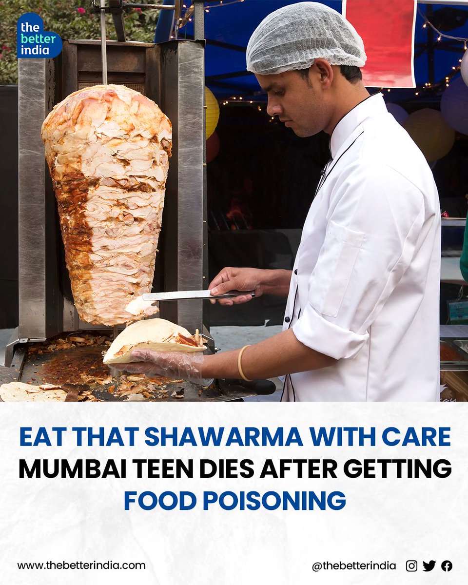 The unexpected loss of a 19-year-old from #Mumbai who died from food poisoning reminds us all of the importance of safe and sanitary consumption practices.

Here is what you should know >> 

#FoodSafety #MumbaiEats #Shawarma #Foodie #FoodPoising

[Food Safety, Mumbai, Shawarma]