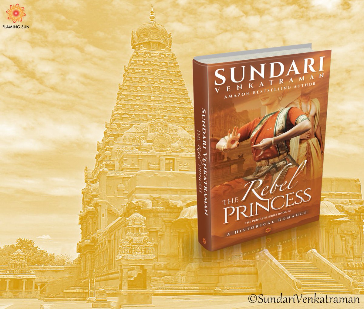 THE REBEL PRINCESS #ThePrincessSeries #HistoricalRomance #SundariVenkatraman #bestseller #paperback @BNBuzz The earth quakes and the skies shiver when Chamundeswari and Vijayendran come face to face. But is everything what it appears to be on the surface? tinyurl.com/3ke3rn4d