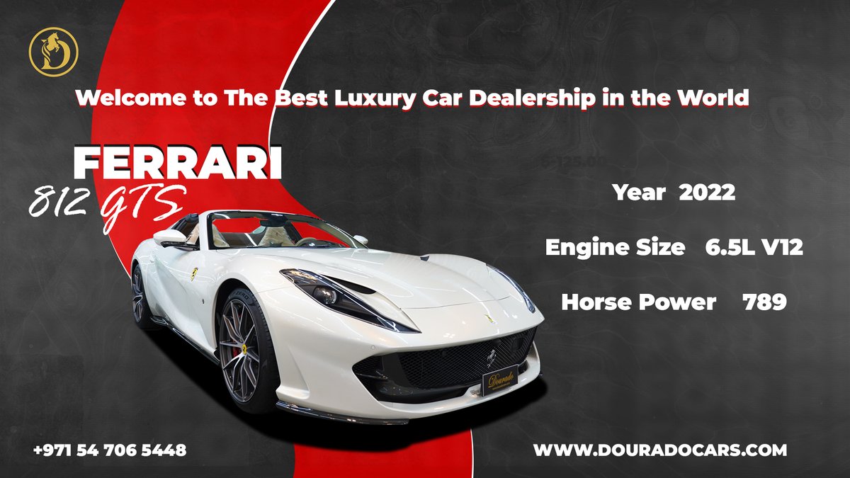 Renowned for its unparalleled selection of luxury vehicles, impeccable customer service, and opulent showroom experience, Dourado Luxury Car stands as the epitome of luxury car dealerships. buff.ly/3UxVrOL#showro… #carshowrooms #CarDealer #CarShowroomDubai #exoticcars #hypercar