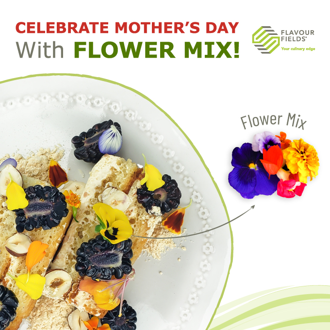 Mother's Day! 💐

Show your mom some serious love by going all out and making her day extra special with a feast featuring our Flower Mix. 🌼🌺

Visit: flavourfields.com/flower-mix

#mothersday #flowermix #edibleflowers #flavourfields