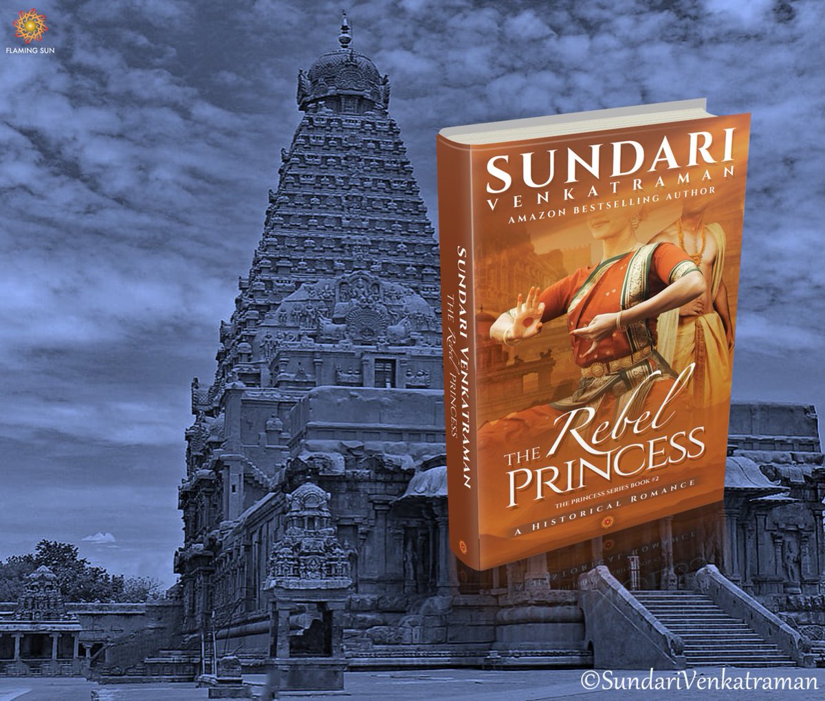 THE REBEL PRINCESS #ThePrincessSeries #HistoricalRomance #SundariVenkatraman #bestseller #paperback @BNBuzz The earth quakes and the skies shiver when Chamundeswari and Vijayendran come face to face. But is everything what it appears to be on the surface? tinyurl.com/3ke3rn4d