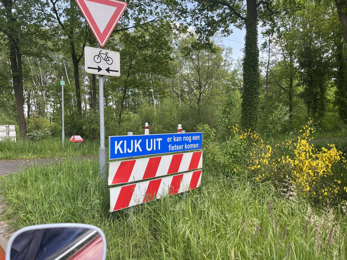Er kan nog een fietser aankomen…