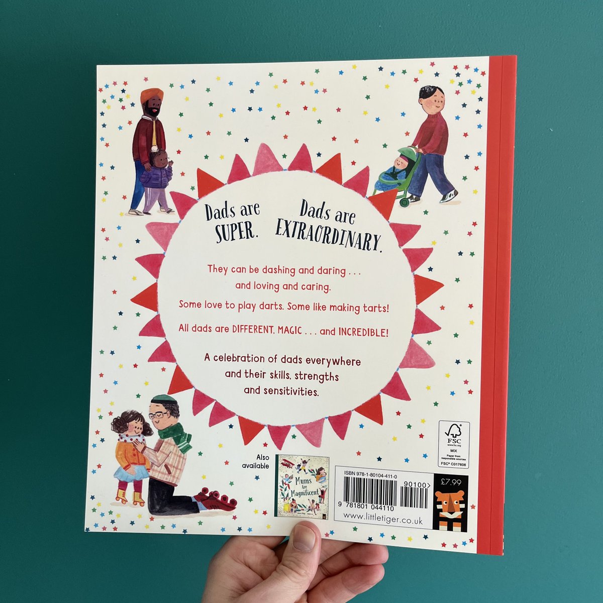 Woohoo! DADS ARE INCREDIBLE is out today. Happy book birthday @dawndawnillo @LittleTigerUK @sallyanne_s 🥳

#picturebook #kidlit #books #BookTwitter #FathersDay