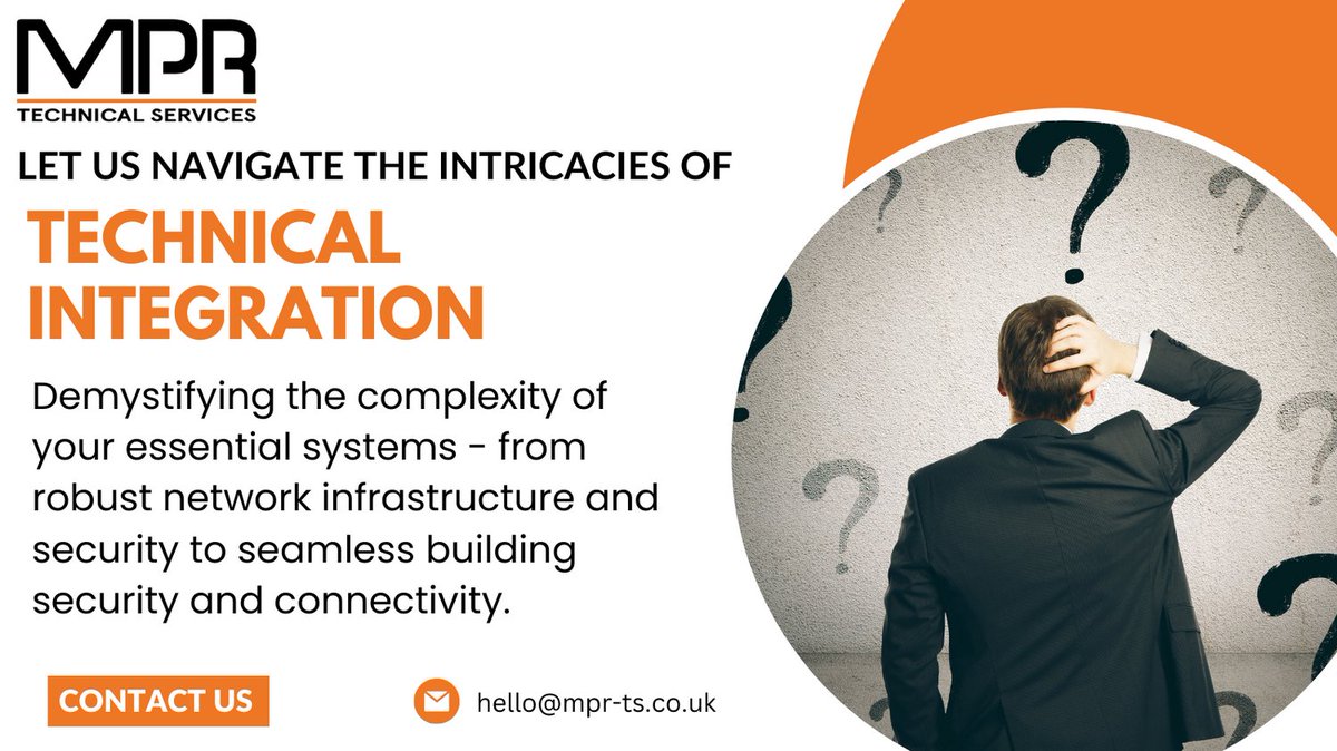 MPR_Technical's tweet image. Confused by tech complexity? Let MPR Technical Services guide you to clarity. We ensure your network and security systems are optimised for peak performance. Say goodbye to confusion. #TechSimplicity #NetworkGenius #MPRExpertise 🛠️🚀