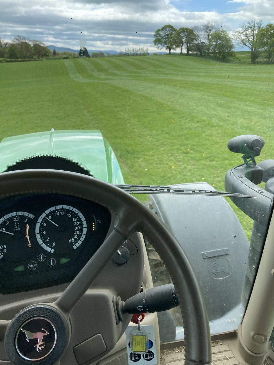 I love auto steer for this dull job