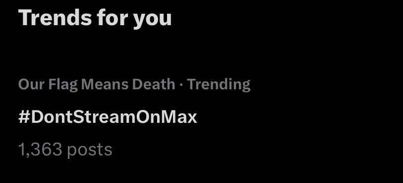 we are so back #DontStreamOnMax  #OurFlagMeansDeath