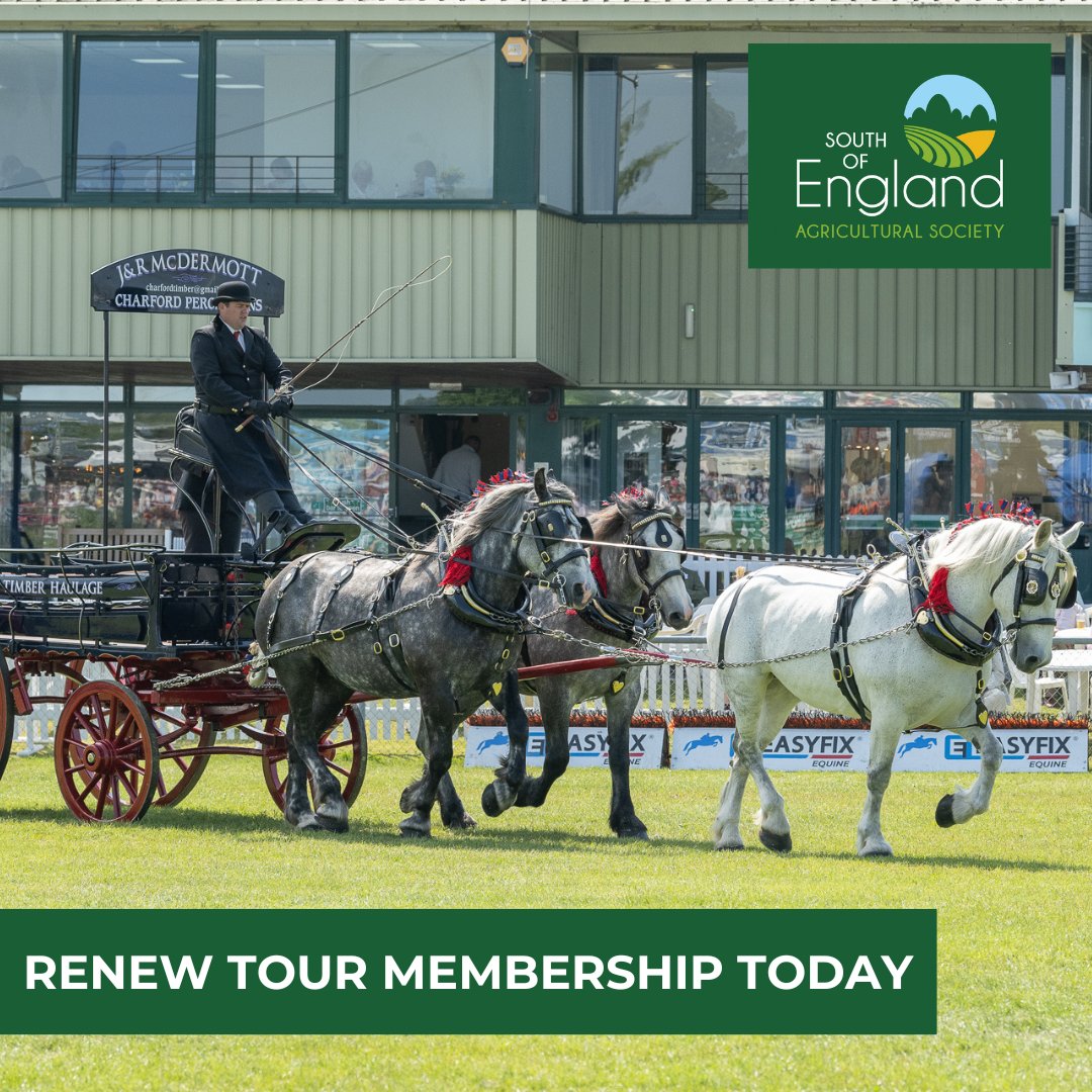 Renew your Membership this week to receive your Membership card in time for the South of England show!
Member's gain free entry across all three days to the #SouthofEnglandShow, entry to the Members' pavilion, plus more!

Find out more: seas.org.uk/membership/