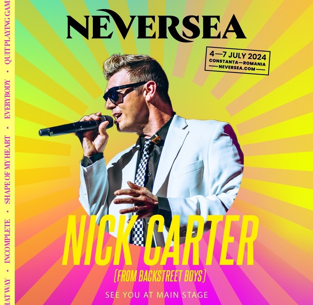 🇷🇴 Romania!!... There's no stopping him 👏 So many dates to see Nick carter this year ❤️