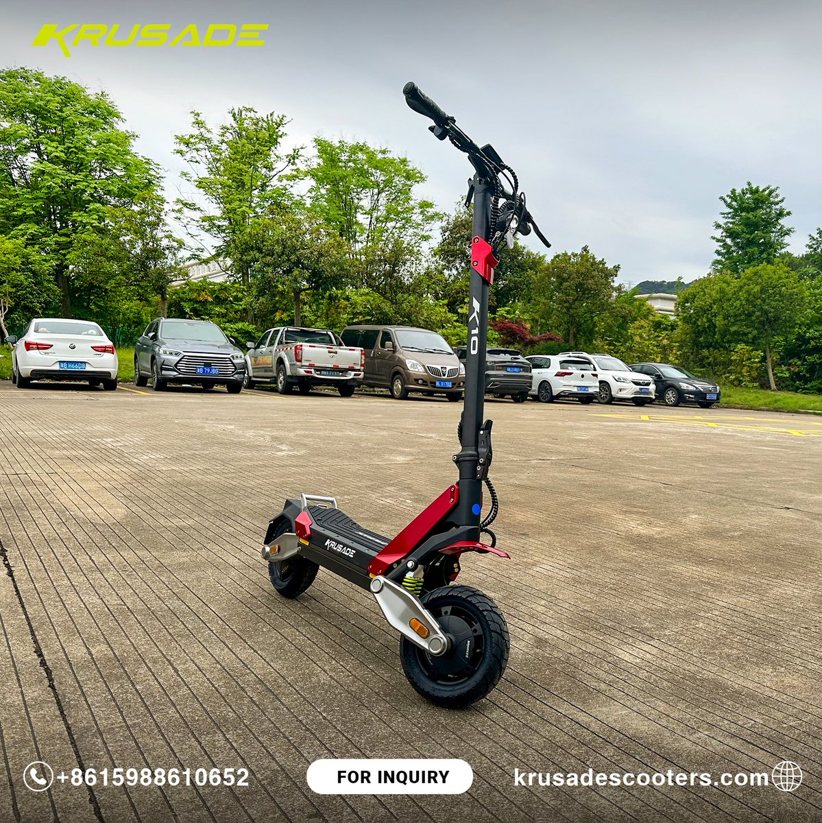 KRUSADE Scooters: The only eco friendly modern solution.⚡🛴

🌐 Explore more at krusadescooters.com

#KRUSADE #KRUSADEK10 #KRUSADEK10+ #KRUSADEK10GT #SPARKEEScooter #KRUSADEScooter #Electricscooter #Electricscooters #Electricmobility #Escooter #EcoFriendlyScooter
