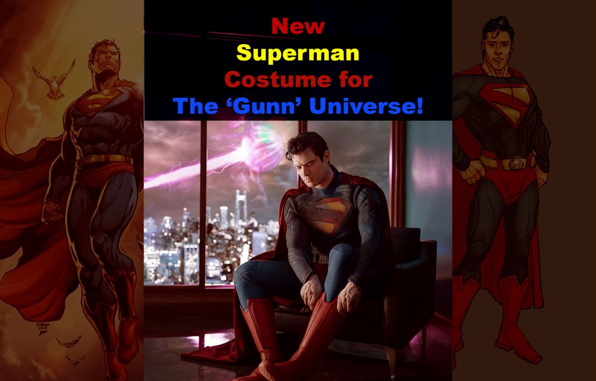 New Superman Costume For The ‘Gunn’ Universe! Yay Or Nay? - Blogida blogida.com/new-superman-c… #AlienAttack #CostumeDesign #DavidCorenswet #ExcitingNews #GunnUniverse #snyder #Superhero #SuperheroFans #Supermanfans