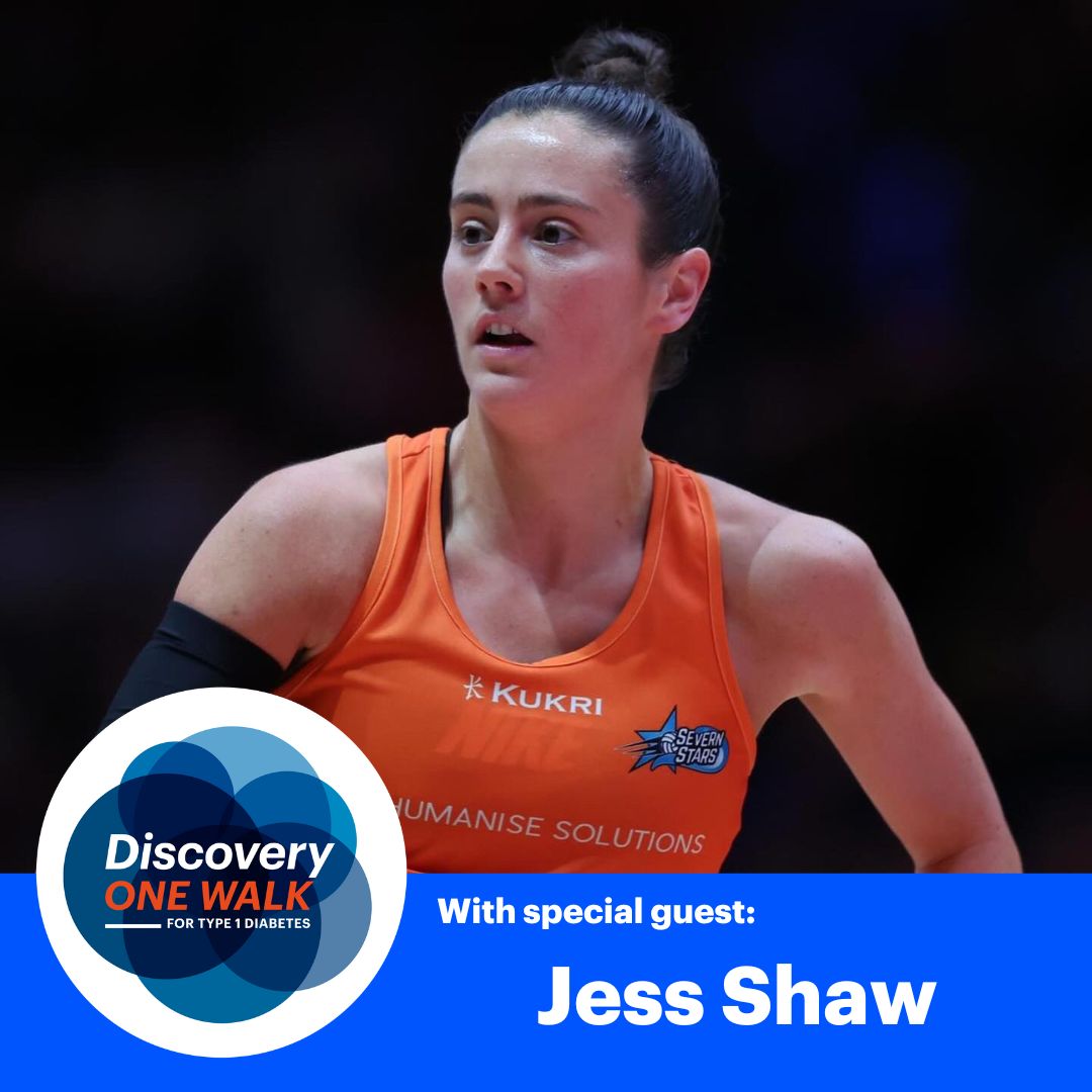🌟We are excited to announce that Jess Shaw will be joining us at Discovery One Walk Birmingham on Saturday 8 June. Jess lives with type 1 and is a semi-professional netballer in the Netball Super League. Sign up for the event today👉 bit.ly/3QypeG0 #T1D #GBDoc