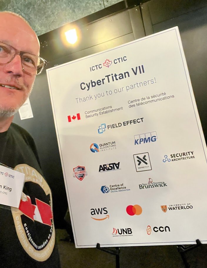 Day 2 of #Canada's #CyberTitan national student #cybersecurity competition in #Ontario:
- a tour of @UWaterloo_CPI
- talks by our supporting organizations
- a panel on #womeninSTEM/cyber before we announce this year's top teams.

eventbrite.ca/e/cybertitan-v…
#cdned #onted #edtech