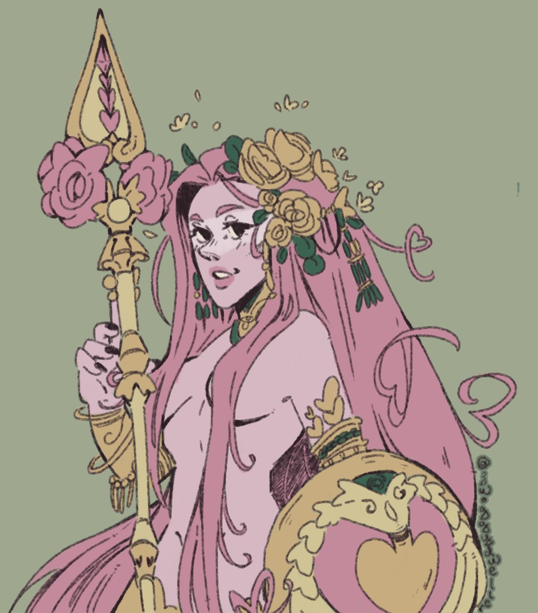 fwoggydweller's tweet image. Flat colour of the #afrodita fanart!
#Hades2 #HadesFanArt @SupergiantGames