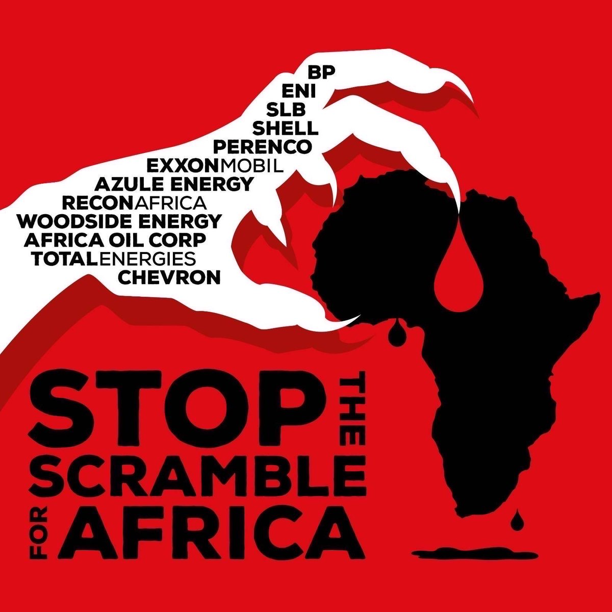 Colonialism is thriving at the Africa Energies Summit, perpetuating the Scramble for African resources

Africa, bearing the brunt of #ClimateCrisis, has vast renewable potential but faces fossil fuel expansion

➡️ Join us May 15th to take action!
#KickPollutersOut #ClimateAction