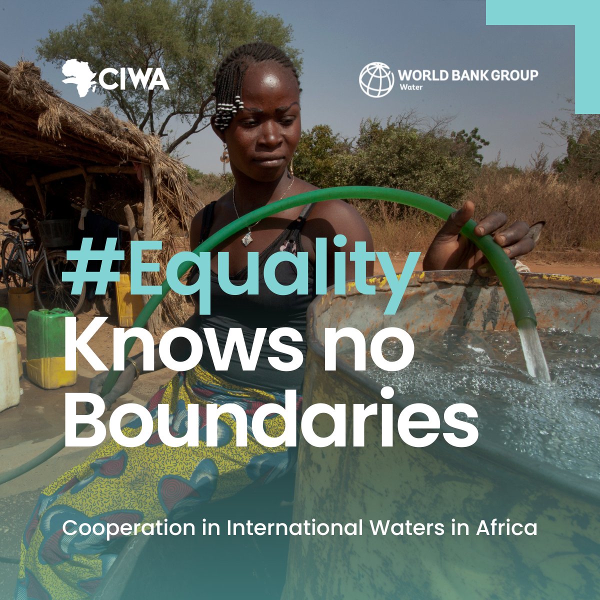 By tackling traditions & norms, @CIWAprogram is making strides toward #GenderEquality in #transboundary water management. More equitable management means more sustainable & wide-reaching outcomes 🫱🏿‍🫲🏾💧 Discover our work : wrld.bg/l5Kk50RAeON