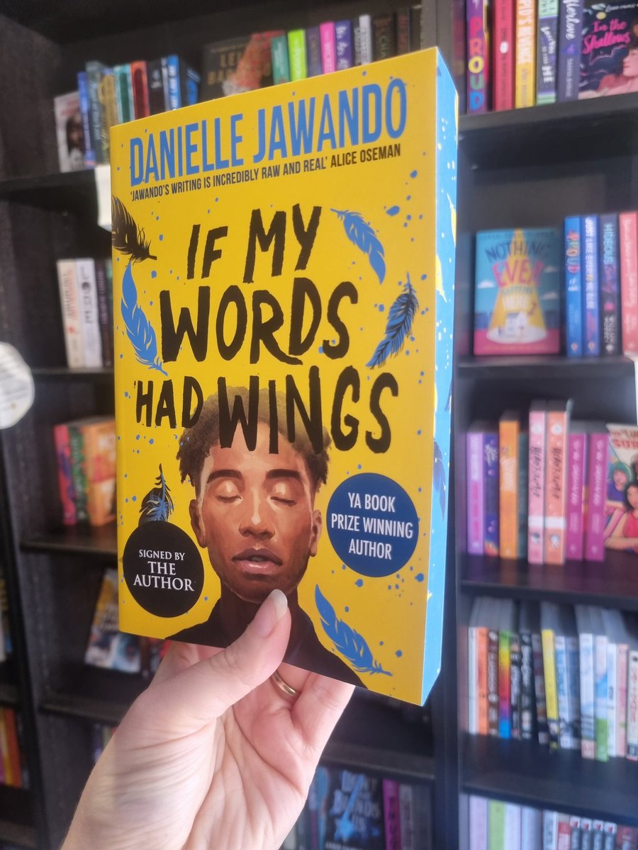 Happy publication day to one of our favourite YA authors, Danielle Jawando! Cannot wait to read If My Words Had Wings and how beautiful do the edges look?