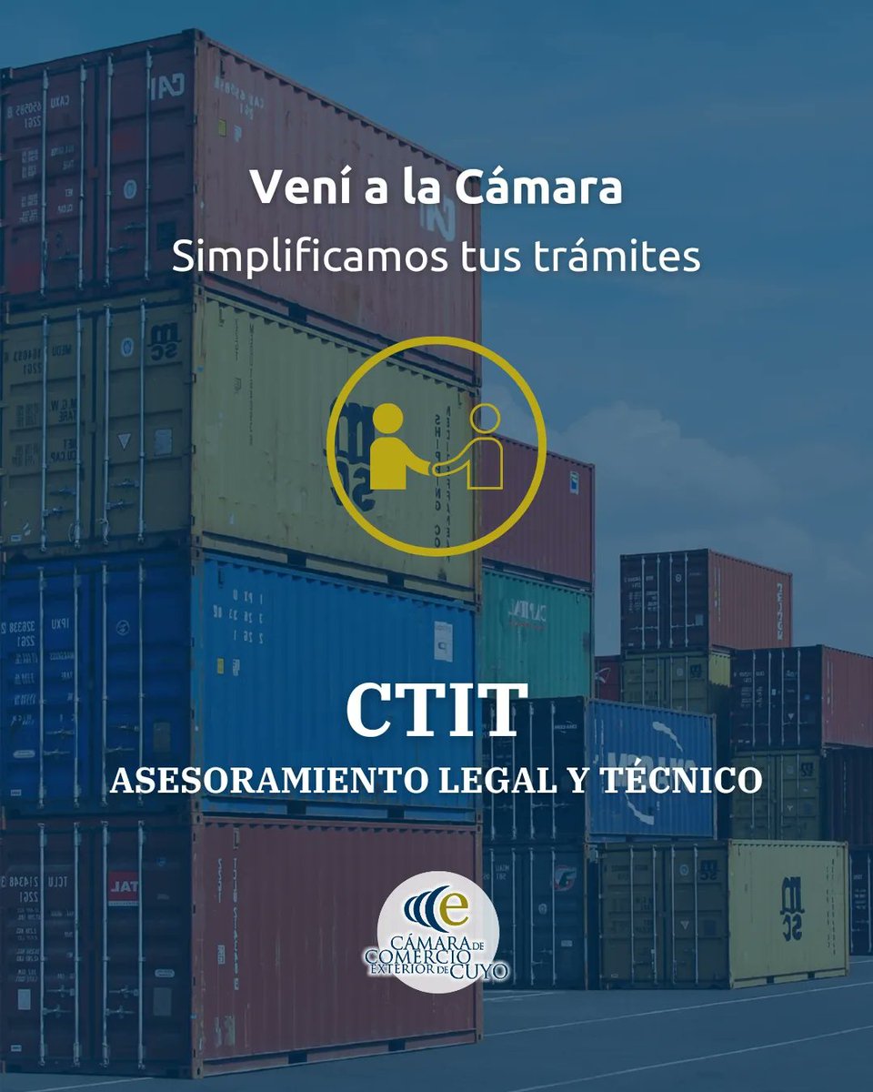 CCECuyo's tweet photo. ✍️ Te informamos que mediante la Res. 32/2024 de @Economia_Ar se formalizaron importantes cambios para la obtención del #CTIT 🌎

¿Querés saber cuáles son las principales modificaciones?
Ingresá: https://t.co/YSqjl16IxZ

Consultas vía WhatsApp: +54 9 261 4544255

#CCECuyo #Comex https://t.co/vIqH5FirwB