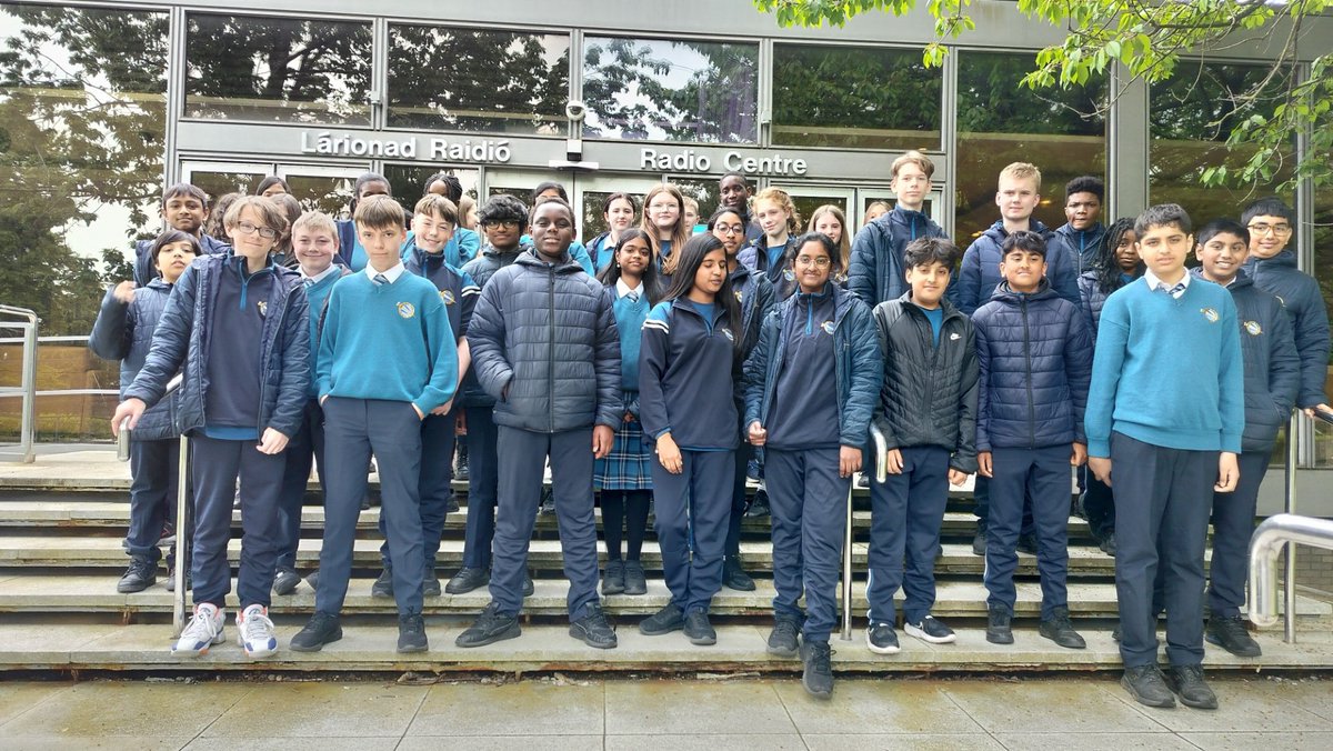 Our 1st and 2nd year Music classes went to RTE yesterday to hear the RTE concert orchestra rehearsal ahead of their music of Queen concert