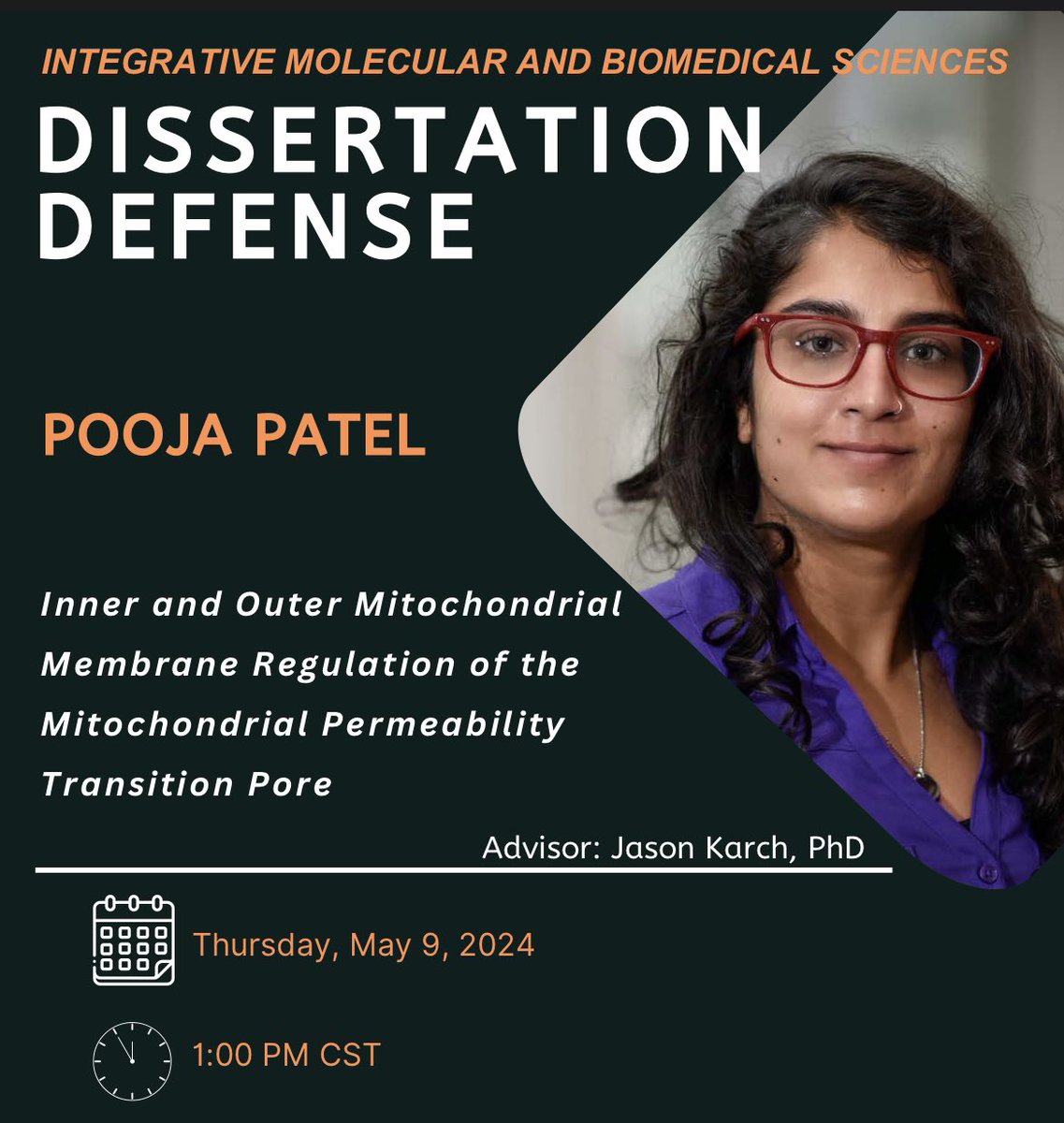 Big day for the lab! Good luck Pooja!