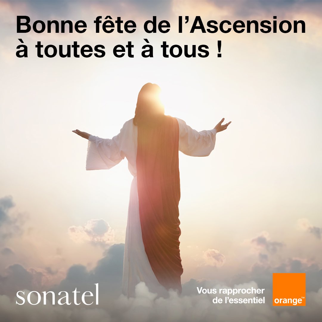 Bonne fête de l’Ascension à toute la communauté chrétienne. 🙏 Fanta