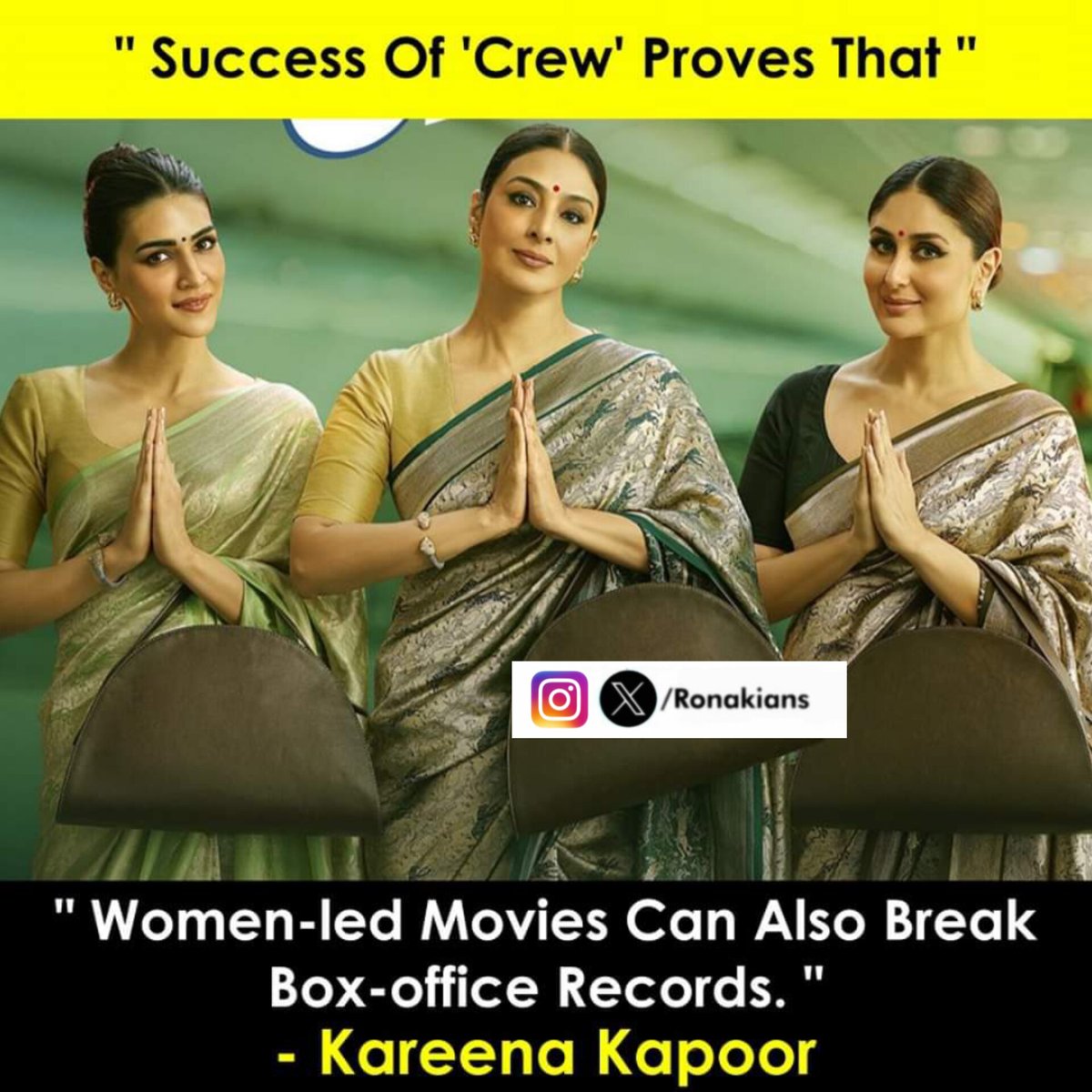 Well Said Kareena 💯

#Crewmovie #kareenakapoor