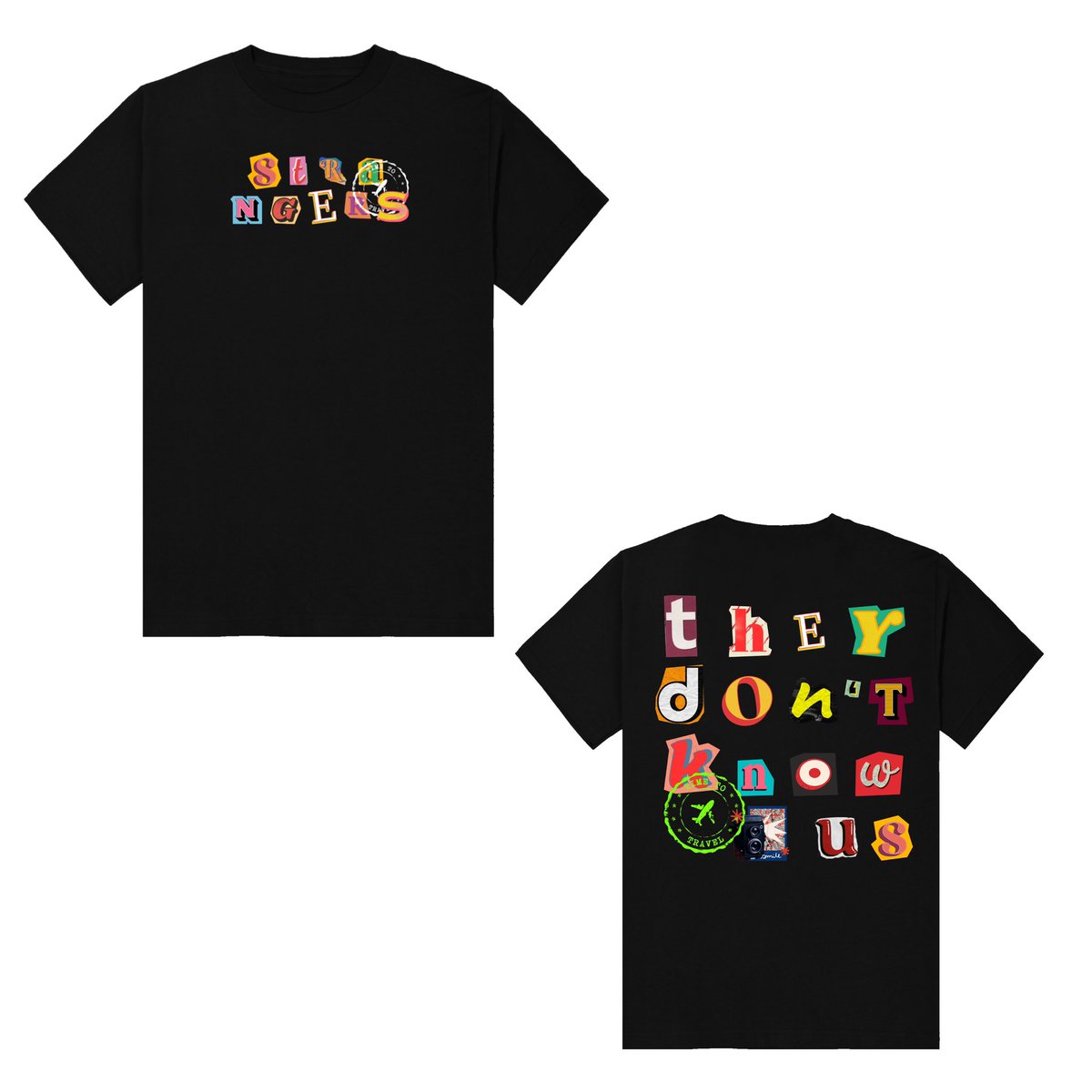 strangerstdku's tweet image. STRANGERS SCRAPBOOK TEES 🤝