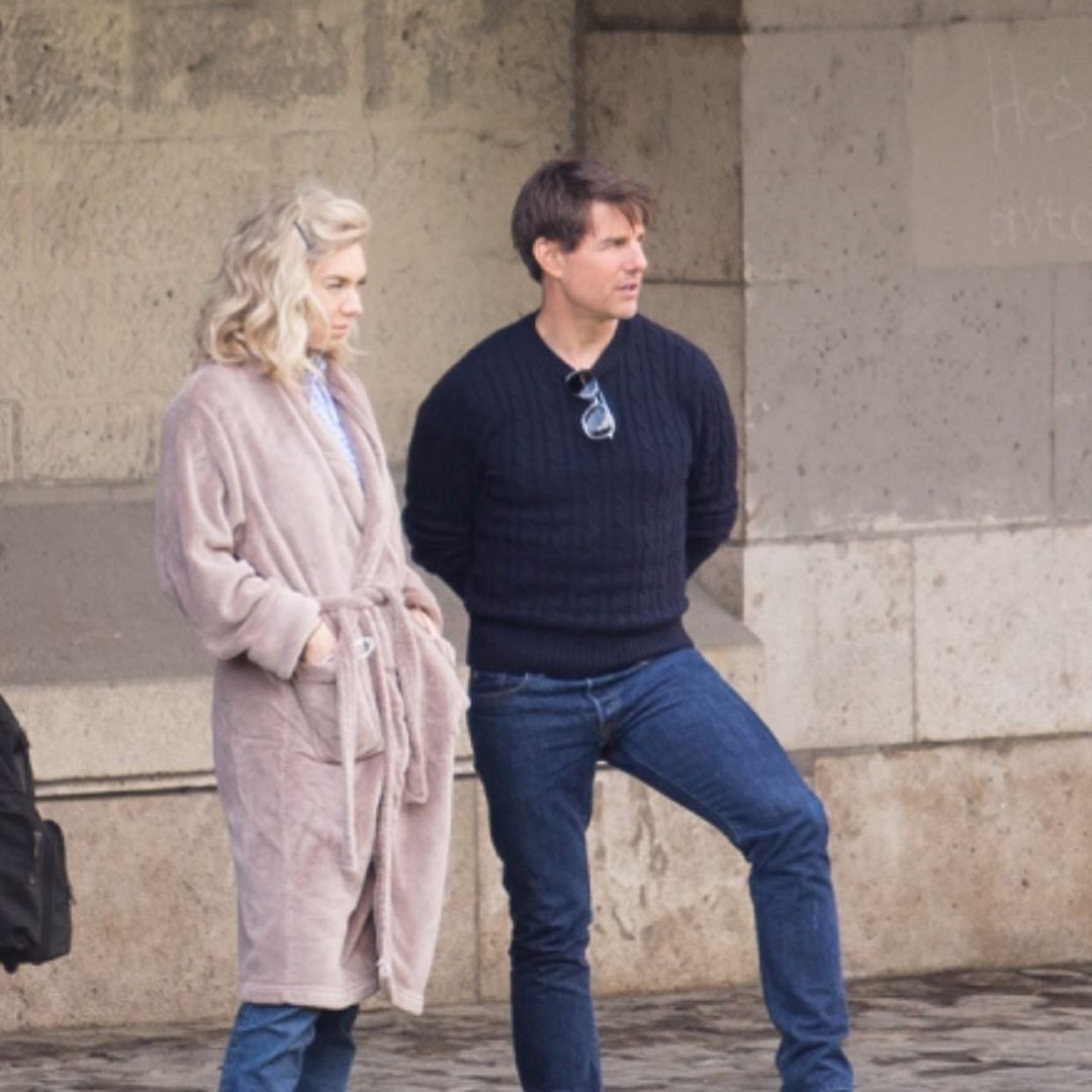white widow and ethan hunt in rehearsal

#MissionImpossible6
#tomcruise