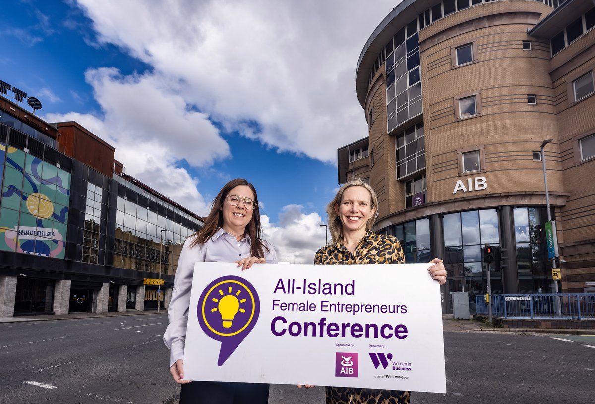 📣 We're delighted to share the news that @AIB_NI will be the title sponsor of our All-Island Female Entrepreneurs Conference 2024 taking place on Thursday 6th June in The Europa Hotel, Belfast. Read more: bityl.co/Pn6H #AIFEC24 #WomeninBusiness @AikenPR