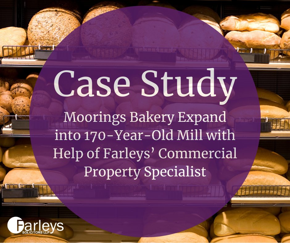 Ashlea Thornton of our commercial property team has assisted Blackburn based Moorings Bakery in their purchase of a bigger premises in Waterfall Mill to aid their expansion. Find out more: bit.ly/3WujaC4