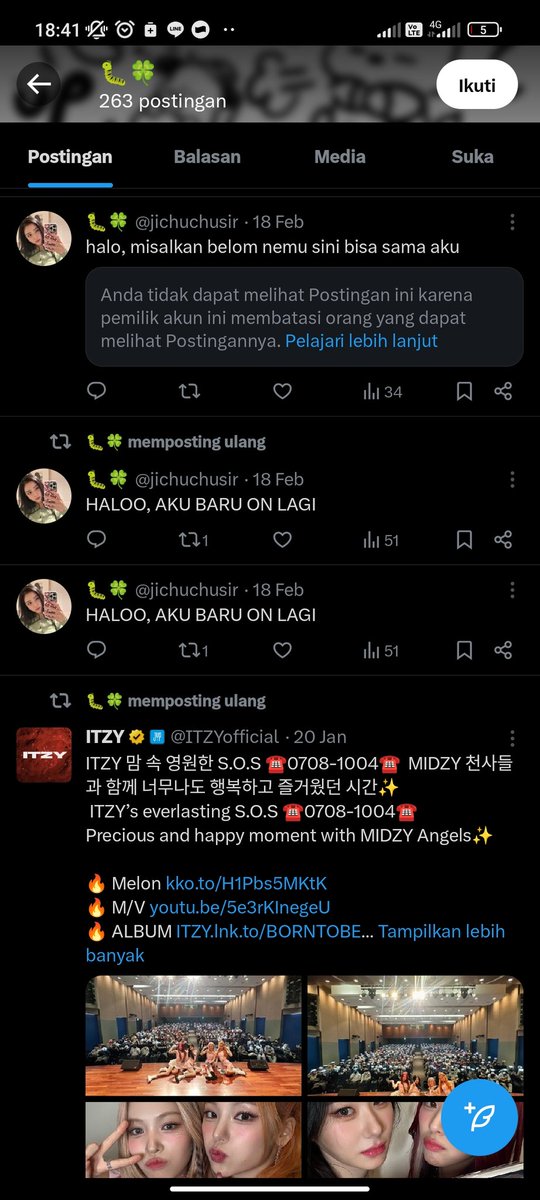 [SCAMMER SALDO❗]

iya baru on biar bisa nipu orang lagi kan lu 👊🏻 hati" guys dia udah ganti usn nih, udh mulai reply-in tweet orng", akun ku yg sebelah juga udh di blok <a href="/jichuchusir/">🐛🍀</a>