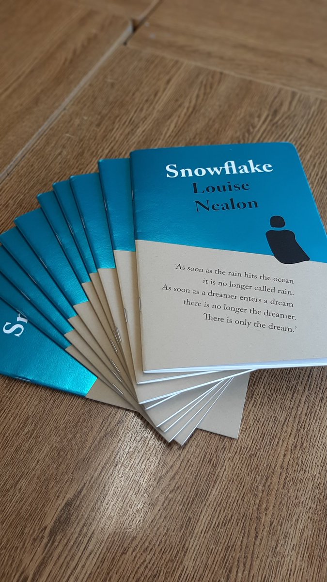 Thank you so much to @DublinCityofLit for sending out special edition notebooks of @1dublin1book 's Snowflake by @Louise_Nealon for our staff book club members 💙 @LiteracyLink1 @FoxrockLoreto