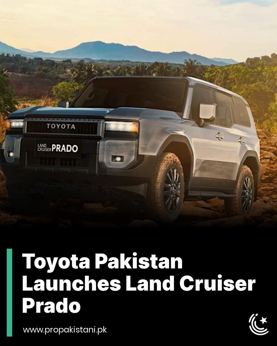 Starts at an eye-watering Rs. 6.66 crore for the under-powered petrol version.

Read More:  propakistani.pk/2024/05/09/toy… 

#Toyota #ToyotaIMC #LandCruiser #LandCruiserPrado #Pakistan