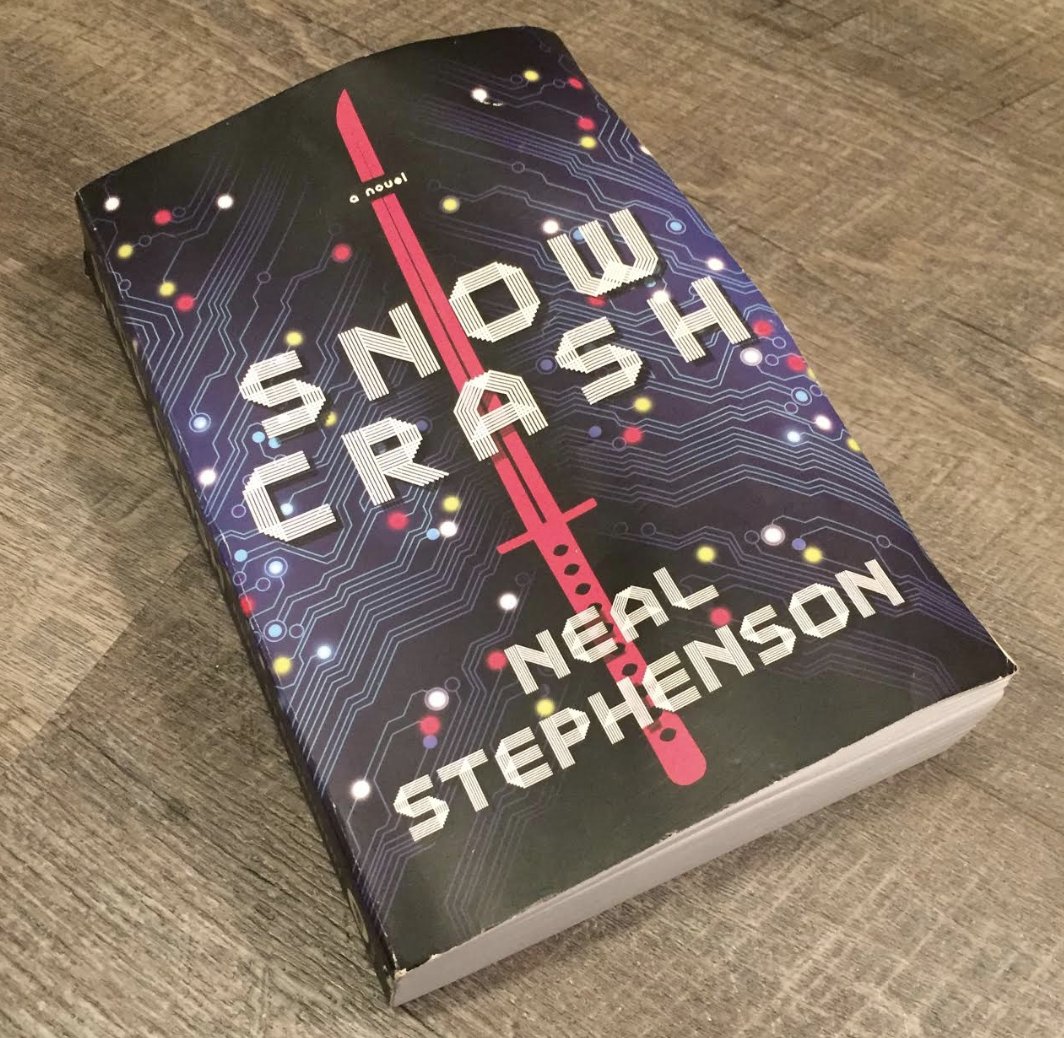 📘 Just finished #SnowCrash last night and holy smokes, Neal really nailed it decades ago.

Virtual worlds, real-world stakes — I can see how this inspired a whole generation of cryptonerds