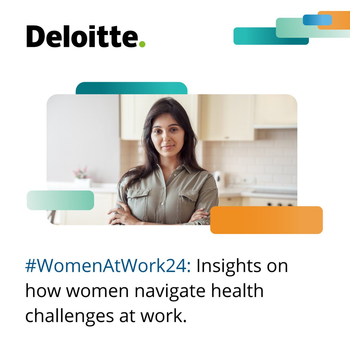 Many women experiencing health challenges are working through pain or related symptoms—with this increasing over last year when it comes to menopause.

Learn more in #WomenAtWork24: deloi.tt/3yaalmJ
#WomensHealth #WorlLifeBalance