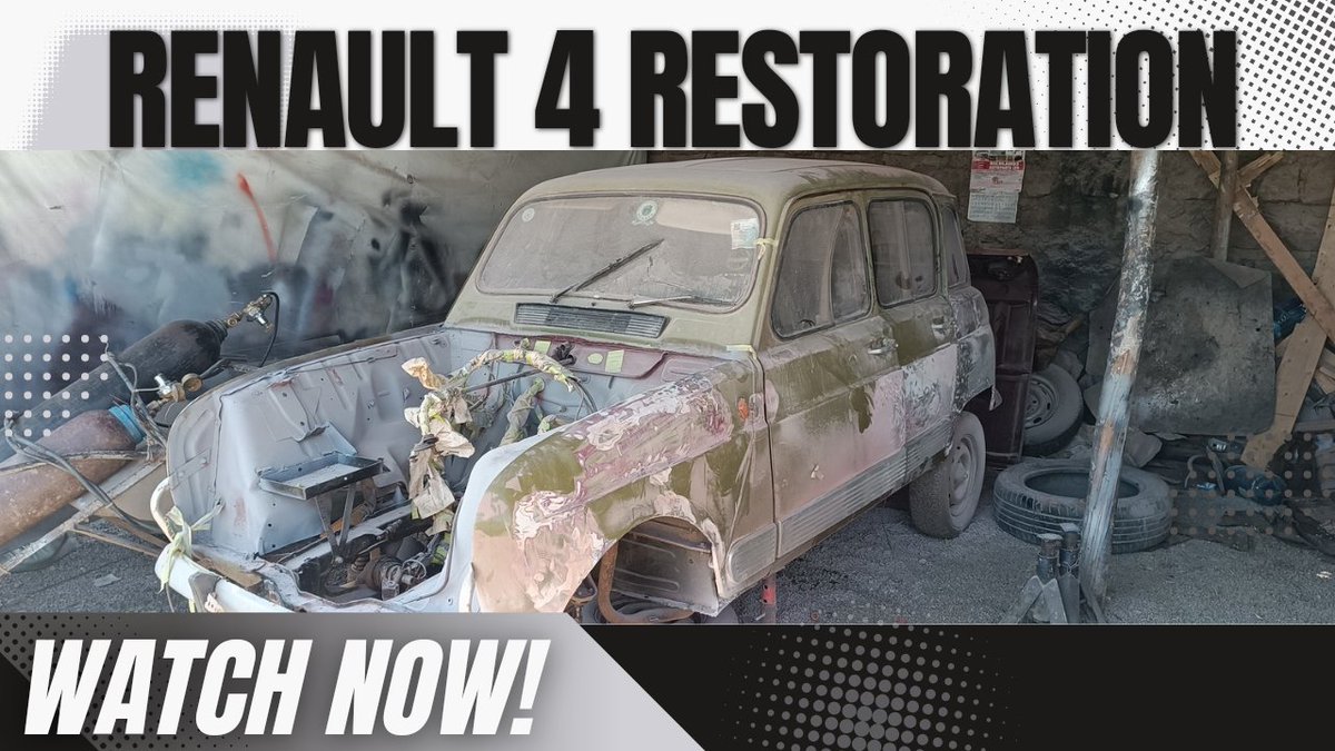 MDOHSHAUTOS's tweet photo. Renault 4 full restoration.
Full video on YouTube https://t.co/rwtVCSgzv5 https://t.co/Guo288Xn1k