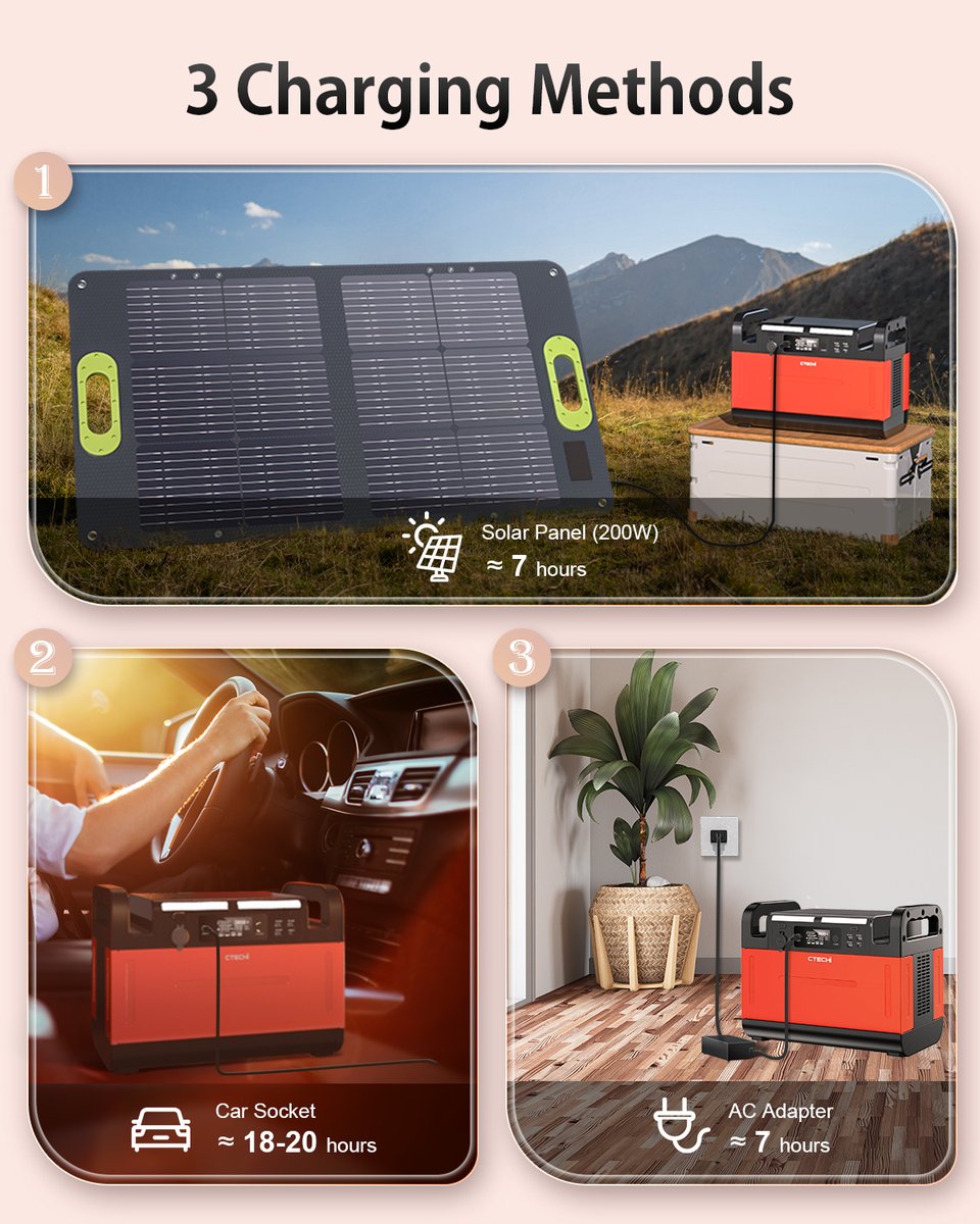 Sunvaultuk's tweet photo. Unleash more power with the CTECHi GT1500 Power Station! 🌟 For just £499, this powerhouse packs 1210Wh|1500W power, supports your heavy-duty needs, making it perfect for any outdoor activities. 💪🔋

Buy it here: https://t.co/prPr6S8CnZ 
#AdventureReady #CTECHiGT1500 https://t.co/CZLugqtzhT