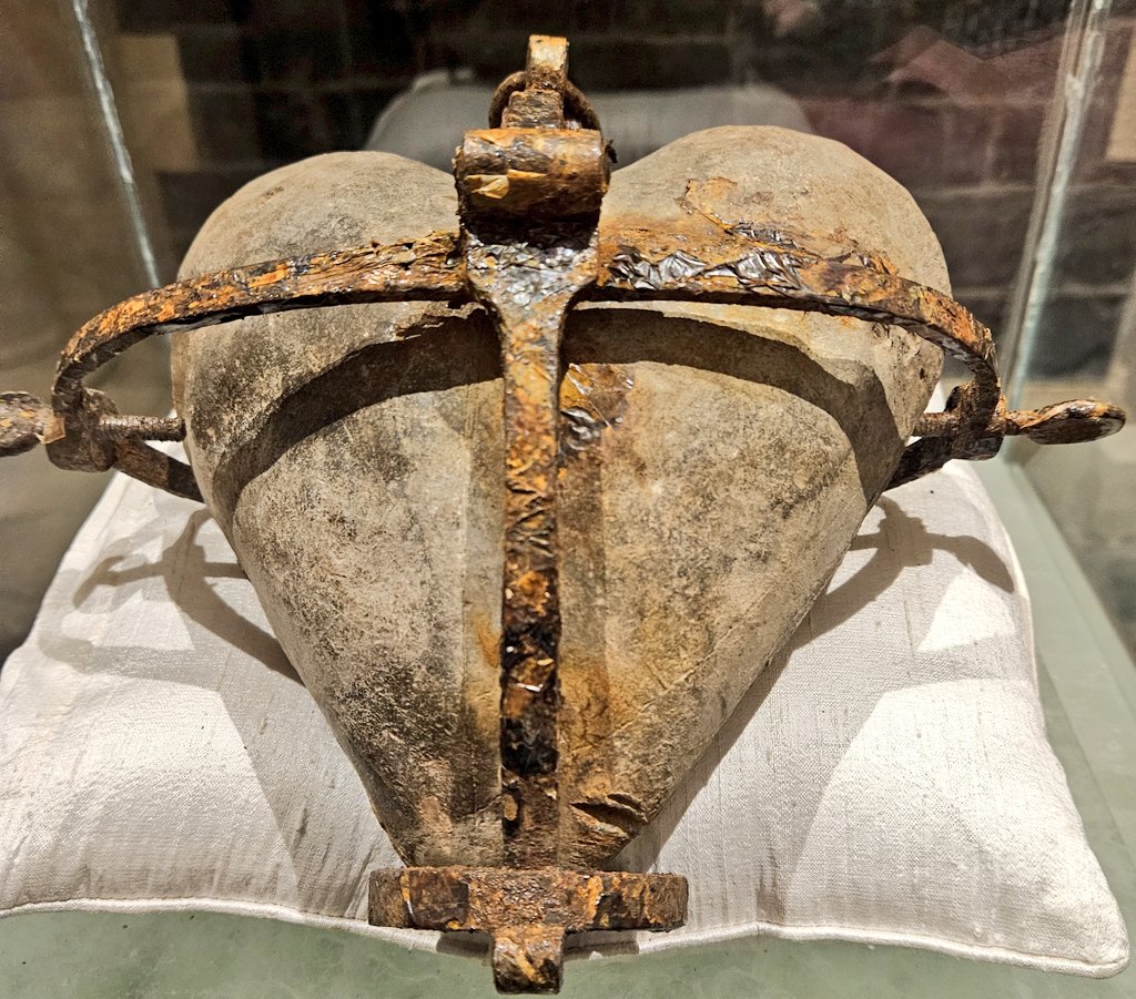 The 12th century Archbishop and Patron Saint Laurence O’Toole of Dublin
When you visit  you can see the Heart Reliquary at Christ Church Cathedral

#LoveDublin #Culture #Dublin
@CultureDateD8 @cccdub @VisitDublin @_time_keeper @libertiesdublin @Failte_Ireland