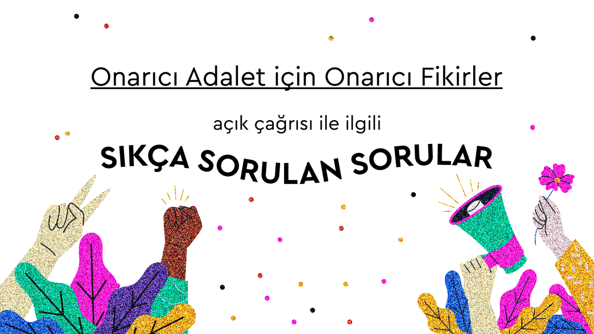 ❓Onarıcı adalet nedir?
❓Proje fikrim destek kapsamına giriyor mu?
❓Uygun harcama kalemleri nelerdir?
❓Hangi illerden başvuru yapılabilir?

Onarıcı Adalet için Onarıcı Fikirler çağrımız ile ilgili kafanıza takılabilecek soruları cevapladık. 

👉 hakikatadalethafiza.org/haberler/acik-…