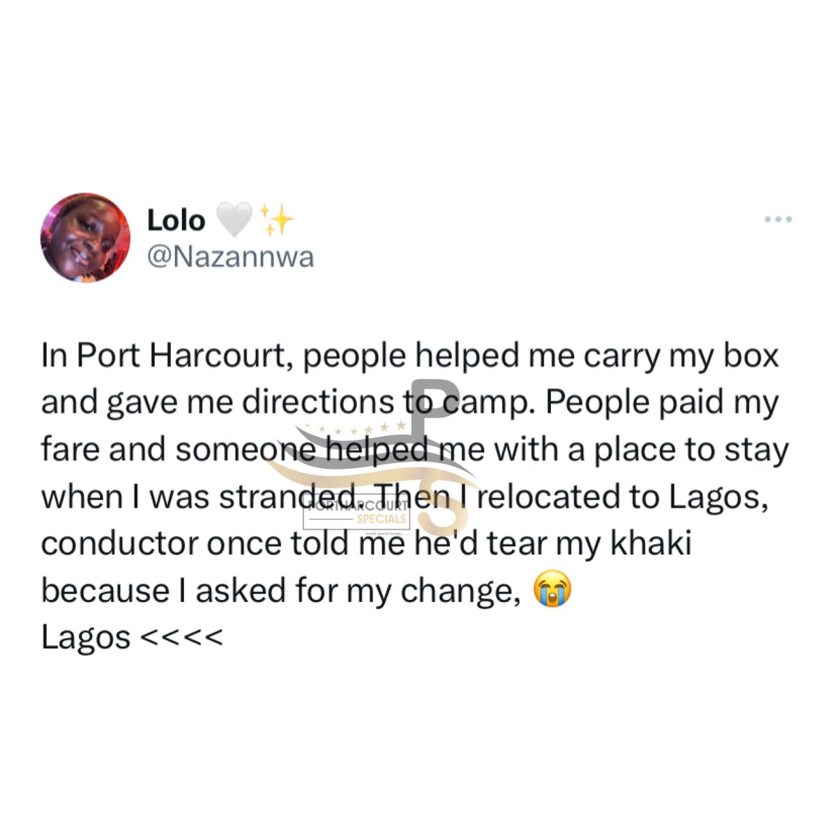 Lady shares her experience in Port Harcourt VS the other state Tinubu developed