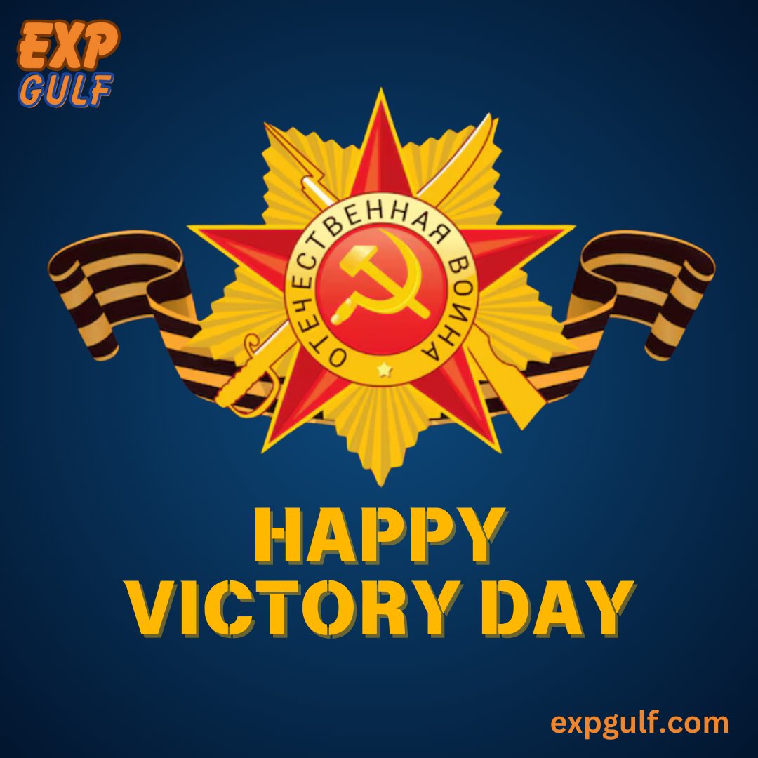 Happy #Victory Day! 🎉 Let's honor the bravery and resilience of the #Russian people on this #historic day of triumph.

#victoryday #may #russia #war #army #victory #victorydayparade #salute #thanks #thmay #militaryparade #parade #worldwar #win #vday #pride #wewon #thanksyou