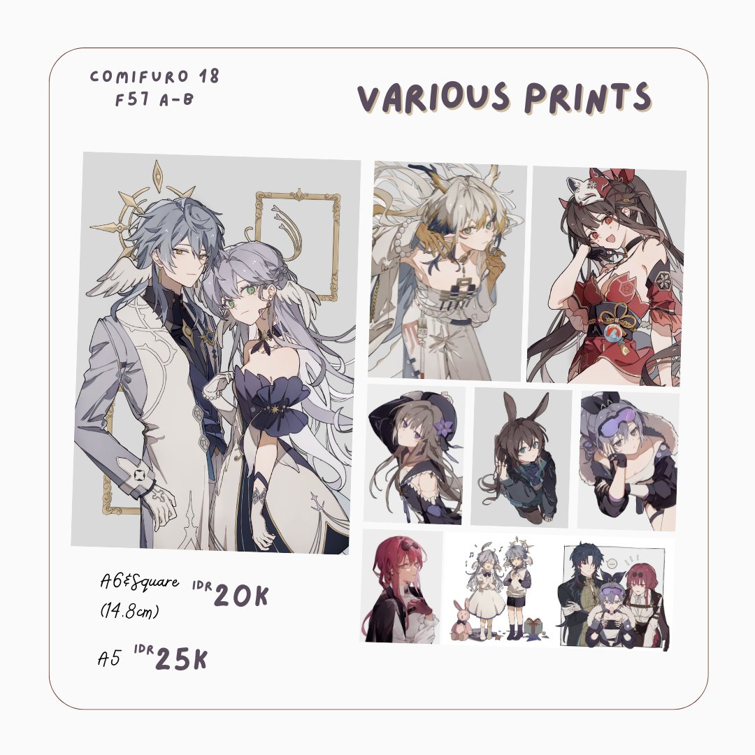 My catalogue for CF18 at F57 both days~ 
RT, Like and share are appreciated ✨✨
Preorder not available and I may open mail order after CF
Thank you~~💕💕

#comifuro18catalogue  #comifuro18 #cf18