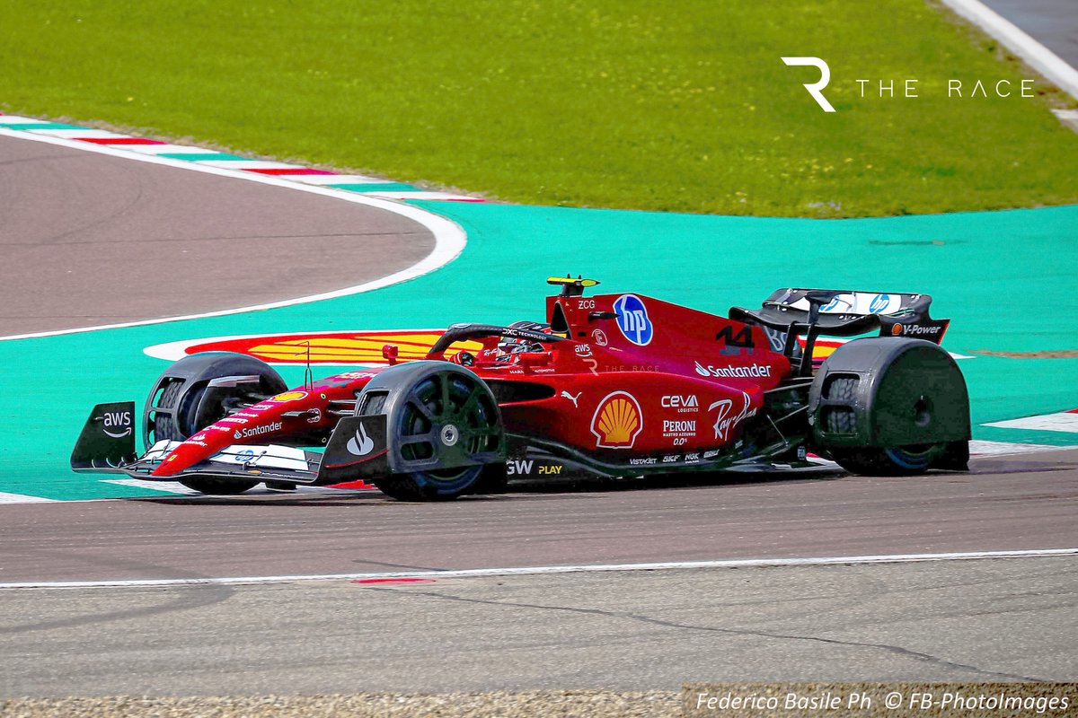 Ferrari are testing F1's spray guard solution in Fiorano 👀