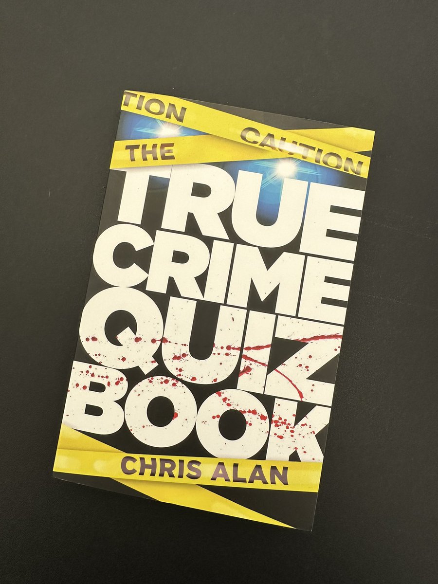 Love quiz books and this True Crime Quiz book is the best! With sections such as Killers, Trials and Kidnap the quizzes are a good test of knowledge for any true crime aficionado. #booktwt #booktwitter
