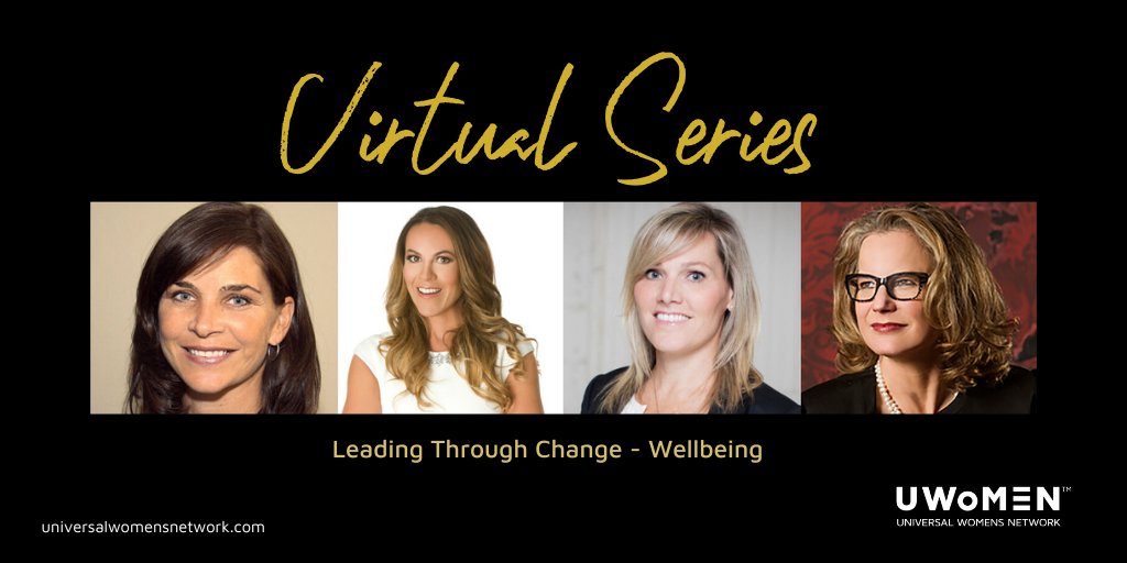 Leading Through Change – Karen MacNeil, Lori Casselman  and Catherine Brownlee discuss leadership and importance of mental health and wellbeing.

Replay ► universalwomensnetwork.com/replay-%e2%96%… #womeninbiz
#