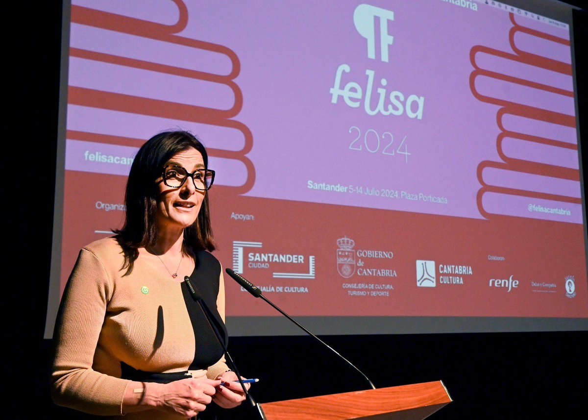 Presentamos la #FeriadelLibro de #Santander @FelisaCantabria, insignia cultural de la ciudad que volverá a llenar de actividad la Porticada del 5 al 14 de julio. Con novedades como el hermanamiento con Félix @FeLiXixon (la Feria del Libro de Gijón) 👏🏻 📚 santander.es/content/feria-…