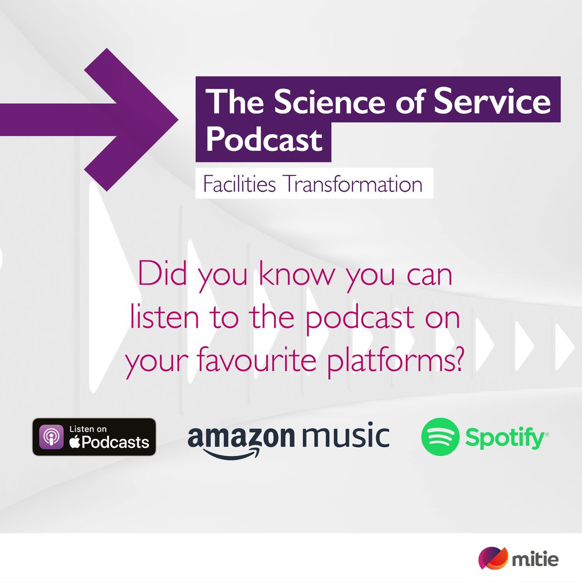 Did you know the #ScienceOfService podcast is available to listen to on your favourite streaming platforms? Don't miss our new episodes: Spotify: hubs.ly/Q02sdw8n0 Apple Podcasts: hubs.ly/Q02sdw800 Amazon Music: hubs.ly/Q02sdwtm0 #FMPodcast