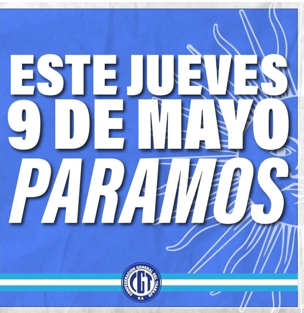 #ParoGeneral #ParoNacional #CGT #UPCN #LaPatriaNoSeVende