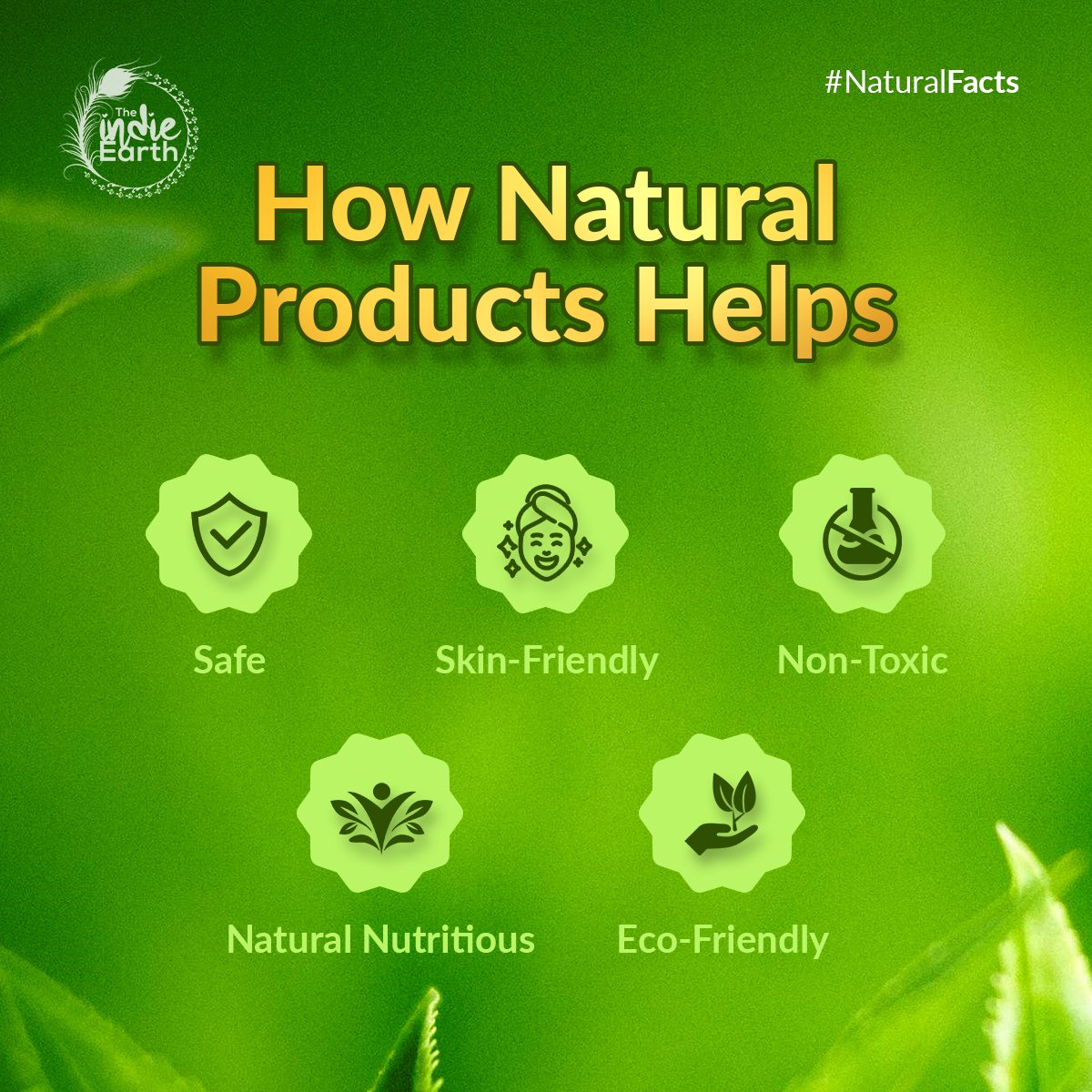 Unlock the power of nature with our natural products! Discover the safe, skin-friendly, and non-toxic ingredients that nourish your skin while being eco-friendly.

😍 Shop Today: theindieearth.in

#naturalproducts #skincare #ecofriendlybeauty #nontoxicbeauty #skinfriendly