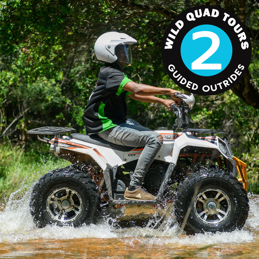 Get ready to encounter nature in its raw beauty and create unforgettable memories with our awesome 🆆🅸🅻🅳 Quad Adventures! 🌄🌅  
 
Check out all the heart-pounding activities we offer: 🌐 wild5adventures.co.za

#WildQuadAdventures #QuadBiking #NatureLovers #AdventureSeekers
